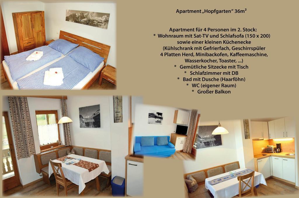 Tennladen Apartments Niederau Exteriér fotografie